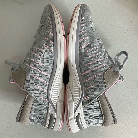 Zeba Grey Slip On Hands Free Sneakers Size 11 - Picture 8 of 16